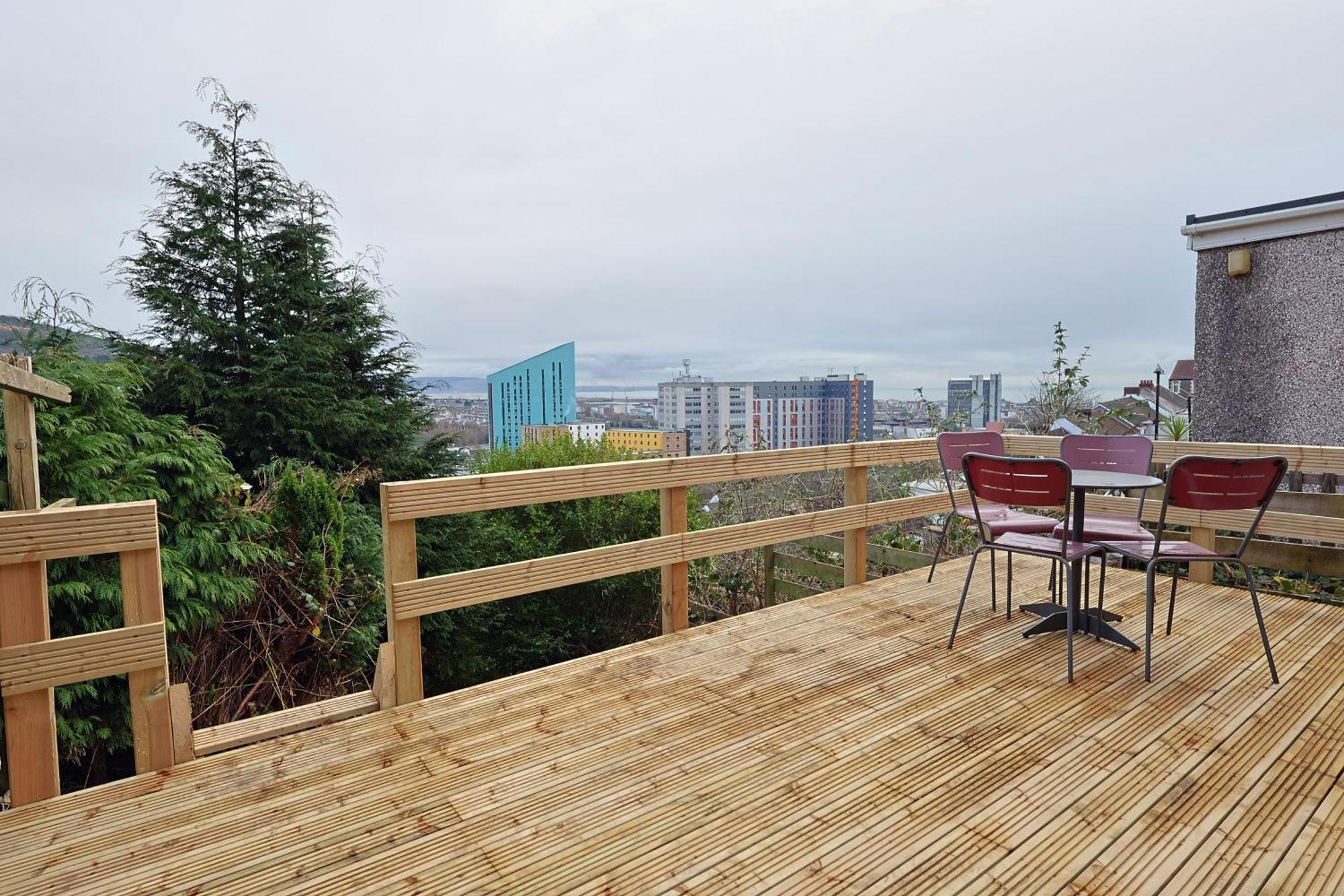 Viewing Deck, On-Street Parking, Tv In Every Room Swansea Bagian luar foto